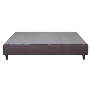 Abby Platform King Base Bed Heirloom Charcoal (3A Packing)