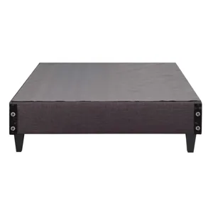 Abby Platform Queen Base Bed Heirloom Charcoal (3A Packing)