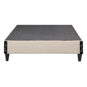 Abby Platform Queen Base Bed Heirloom Natural (3A Packing)