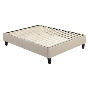 Abby Platform Queen Base Bed Heirloom Natural (3A Packing)