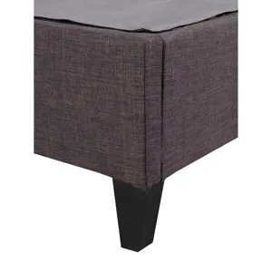 Abby Platform Queen Base Bed Heirloom Charcoal (3A Packing)
