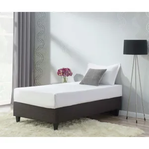 Abby Platform Twin Base Bed Heirloom Charcoal(3A Packing)