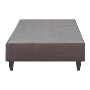 Abby Platform Twin Base Bed Heirloom Charcoal(3A Packing)
