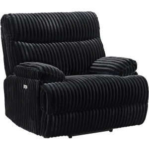Admiral Power Motion Recliner in Masis Black