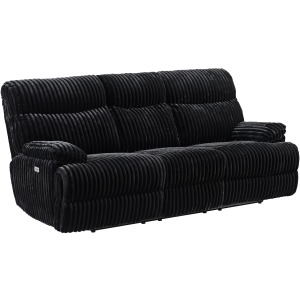 Admiral Power Motion Sofa in Masis Black