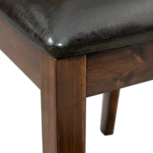 Alex 3PC Dining Set with Drop Leaf Table in Espresso