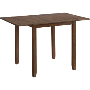 Alex 3PC Dining Set with Drop Leaf Table in Espresso