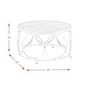 Alexis (C-1103.C-1104) Coffee Table