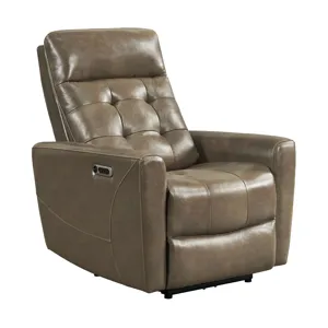 All Star Power Recliner with Power Headrest in Fantasy Copper