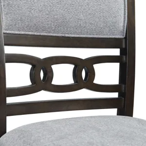 Amherst Counter Side Chair W/Fabric Cushion Dark Finish (2 Per Pack)