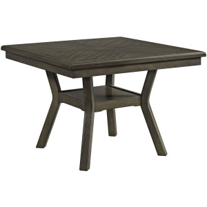 Amherst Square Dining Table in Grey