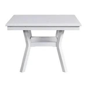 Amherst Square Dining Table in White