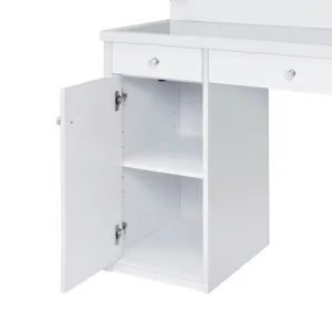 Amia Complete Dressing Table with Lightbulbs