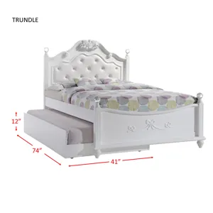 Alana Full Platform Bed W/ Storage Trundle