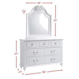 Alana Dresser & Mirror Set