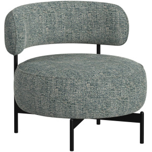 Antonia Swivel Chair in Heron Teal