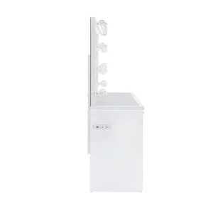 Ariana Complete Dressing Table with Lightbulbs