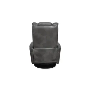 Aries Swivel Recliner in Bolero PU Slate