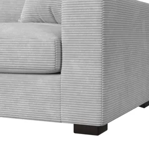 Arizona Modular RHF Armchair with 1 pillow 20\" in Steno Stone