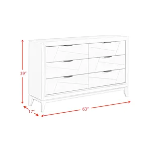 Artis Dresser in White