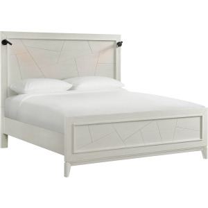 Artis King Bed in White