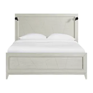 Artis King Bed w/ Storage in White