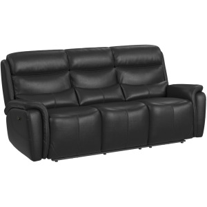 Aruba Motion Sofa in Pebble Black