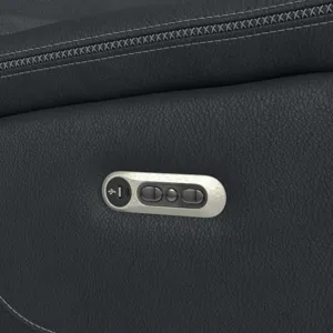 Aruba Power Motion Loveseat with Power Headrest and Console in Pebble Grey