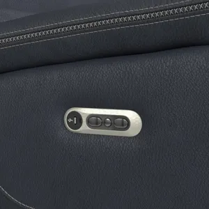 Aruba Power Motion Sofa with Power Headrest in Pebble Navy
