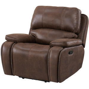 Atlantis Motion Recliner in Heritage Brown