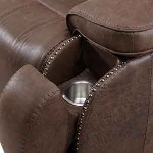 Atlantis Motion Sofa in Heritage Brown