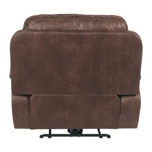 Atlantis Power Motion Recliner with Power Head Recliner in Heritage Brown