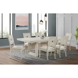 Avalanche Dining Side Chair in Antique White (2 Per Carton)