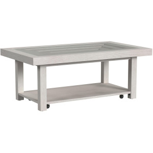 Avalanche Coffee Table in Antique White