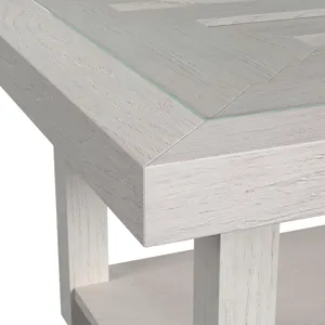 Avalanche Coffee Table in Antique White