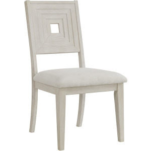 Avalanche Dining Side Chair in Antique White (2 Per Carton)