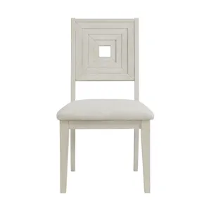 Avalanche Dining Side Chair in Antique White (2 Per Carton)