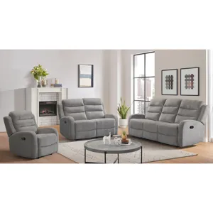 Avanti Motion Sofa in Whiskers Nature Grey