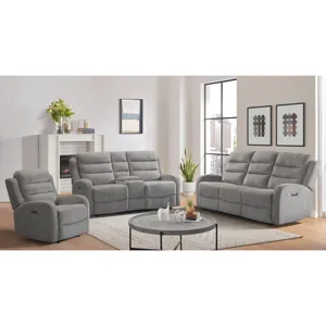 Avanti Power Motion Sofa in Whiskers Nature Grey