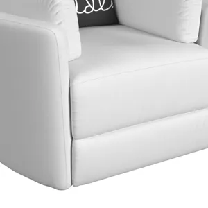 Avila Swivel Power Glider Recliner in Culp Peyton Pearl