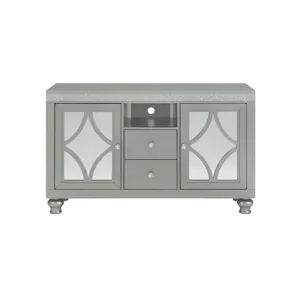Avril 60\" TV Stand in Silver
