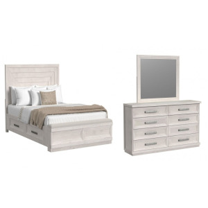 Avalanche 3 PC Queen Storage Bedroom Set