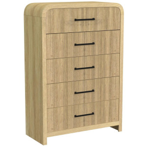 Ridgemont 5-Drawer Chest in Natural