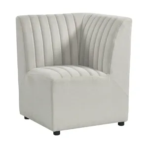 Jemma Corner Chair - Beige Linen
