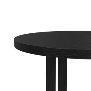 Bahama Breeze 47.5\" Round Dining Table in Black