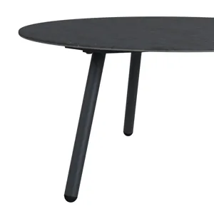 Bali Two Piece Occasional Set in Dark Grey