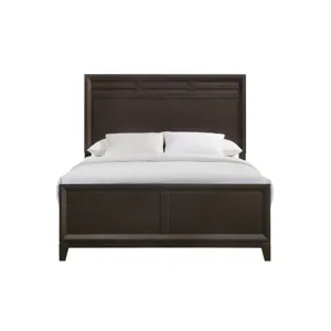 Beaumont Full Panel Bed in Merlot