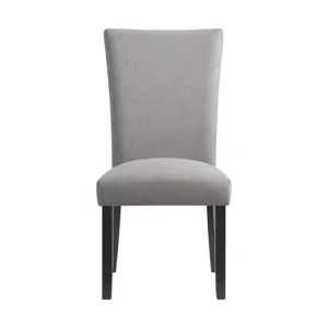 Beckley Side Chair W/Dark Grey Linen No Nailhead (2 Per Pack)