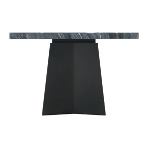 Beckley Dining Table in Dark Marble Top