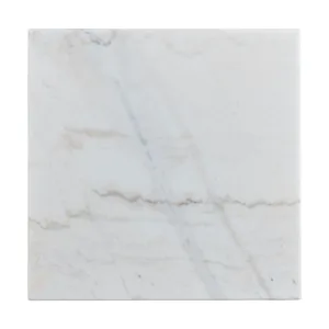 Beckley End Table Complete  in White Marble Top